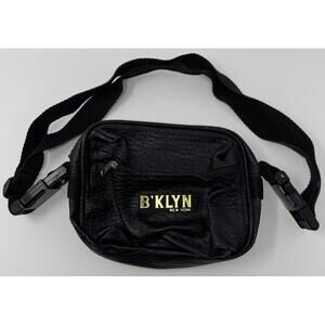 Vintage B’KLYN New York Fannie Pack Purse Black
